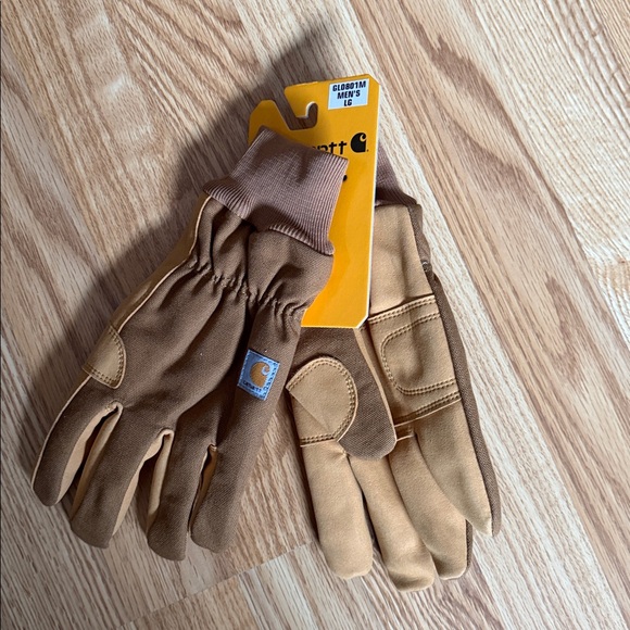 Carhartt Men's Tan and Brown Utility Gloves - Picture 4 of 6